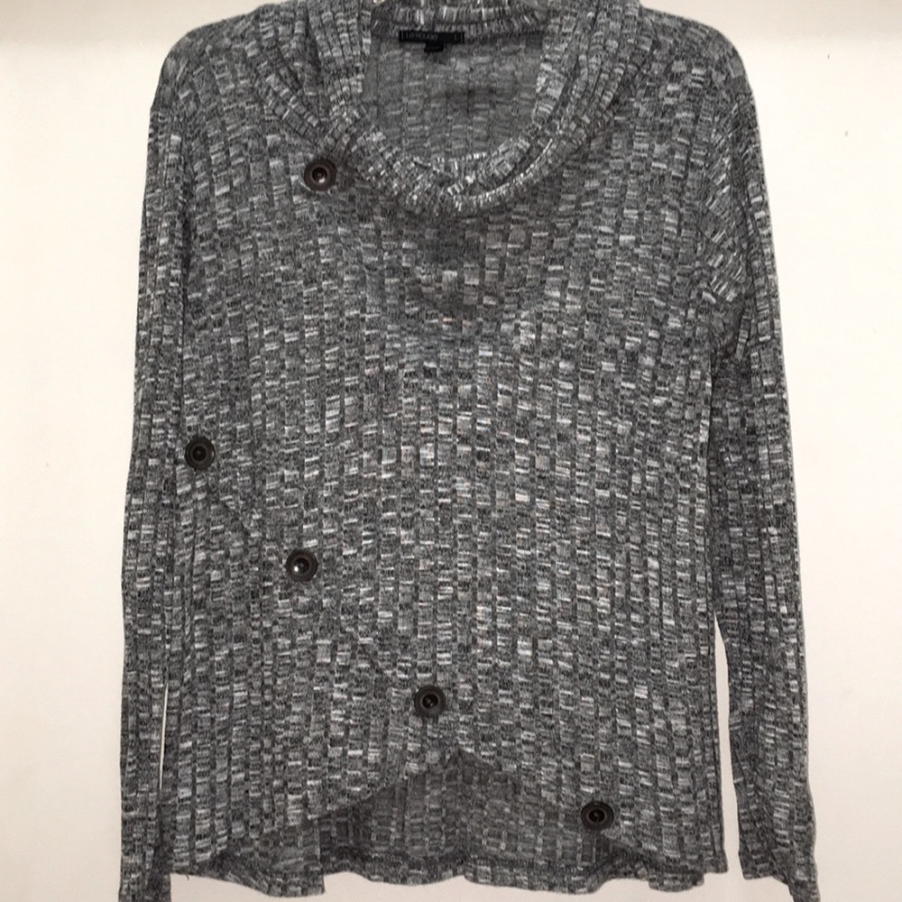 Le Rouge| Gray Sweater